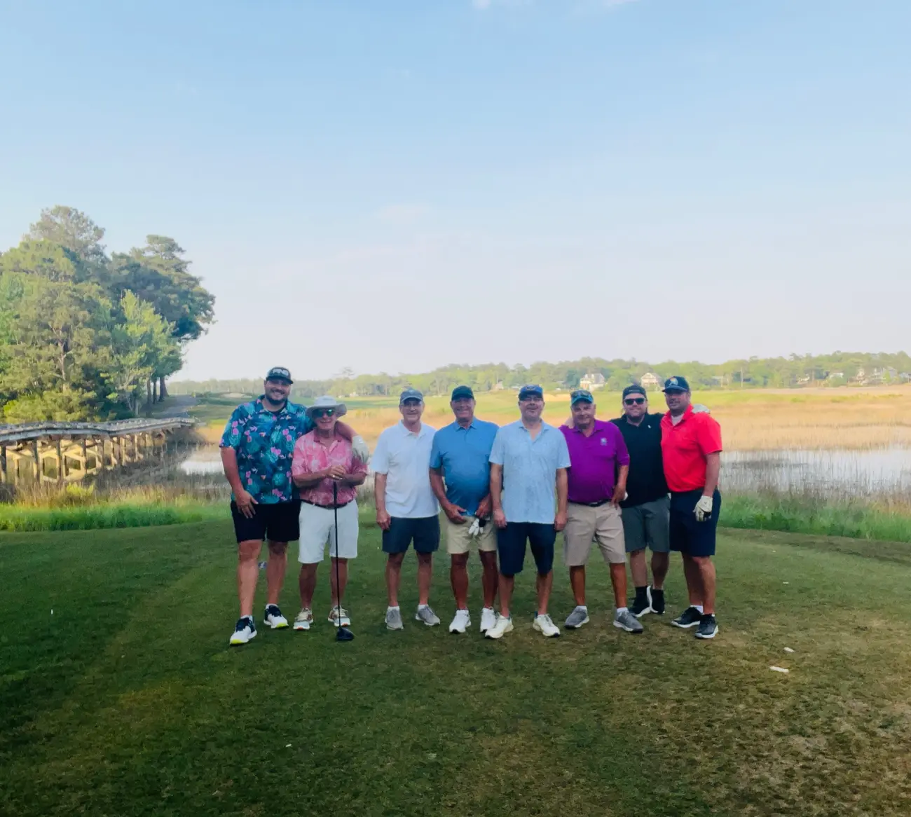 Golfers enjoying a Myrtle Beach group golf package