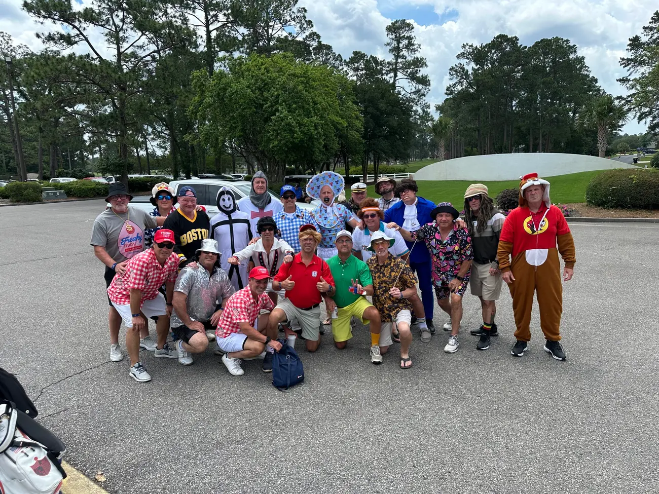 Mixed skill Myrtle Beach golf package group