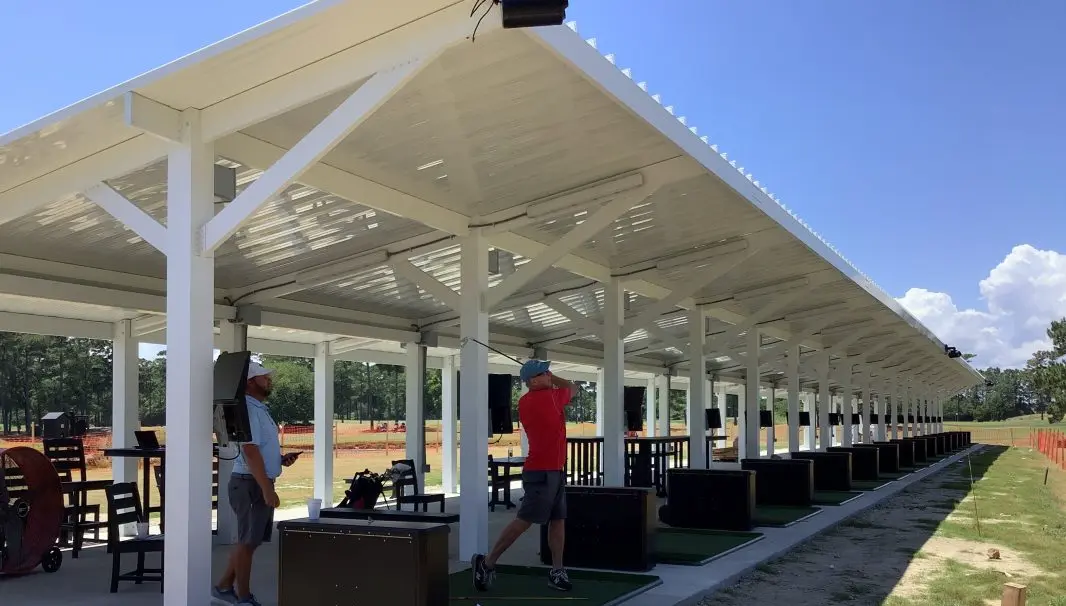 World Tour Golf Links Toptracer range The Bridge