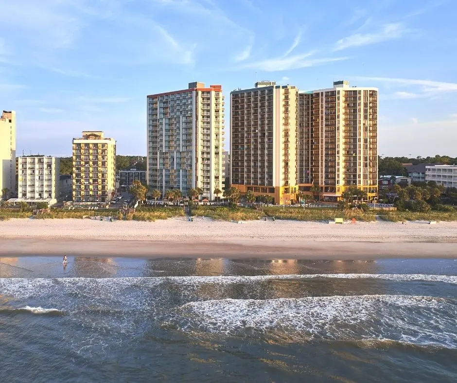 Oceanfront lodging for a Myrtle Beach golf trip