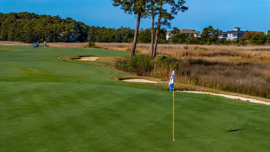 Marsh and waterway views from the peninsula at Tidewater in North Myrtle Beach