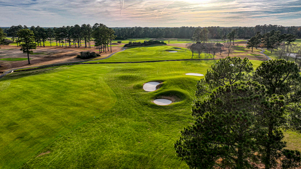 Myrtle Beach golf course aerial view for planning a golf trip