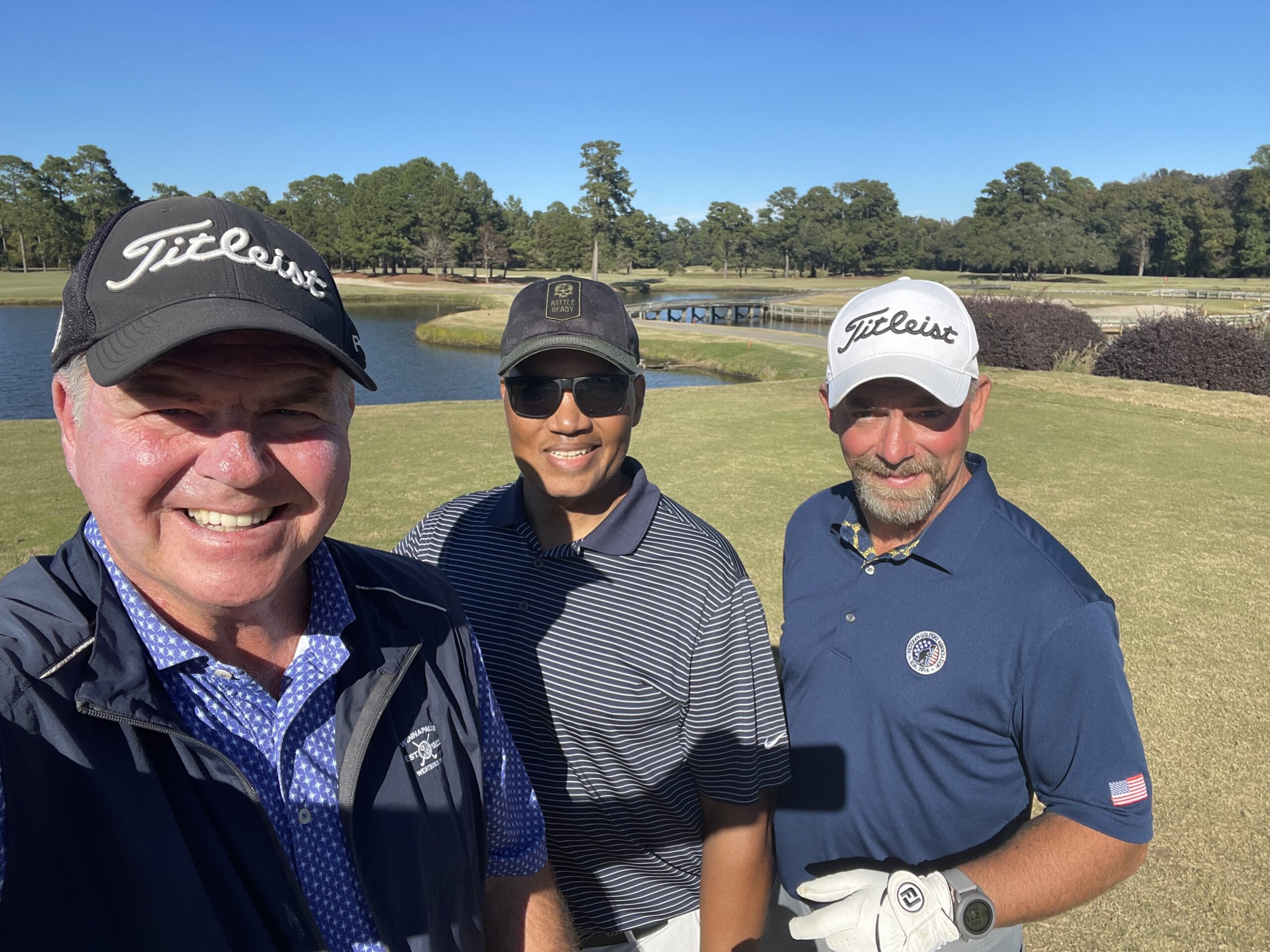 Golfers enjoying a Myrtle Beach golf trip