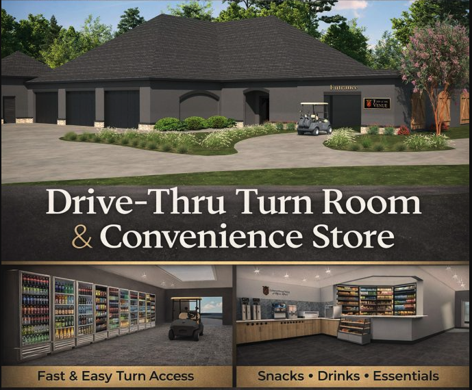 International Club drive-through turn house concept