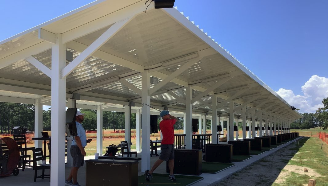 World Tour Golf Links Toptracer range The Bridge